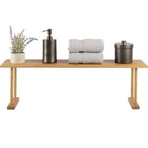 Bamboo Wood Over Sink Shelf/Organizer